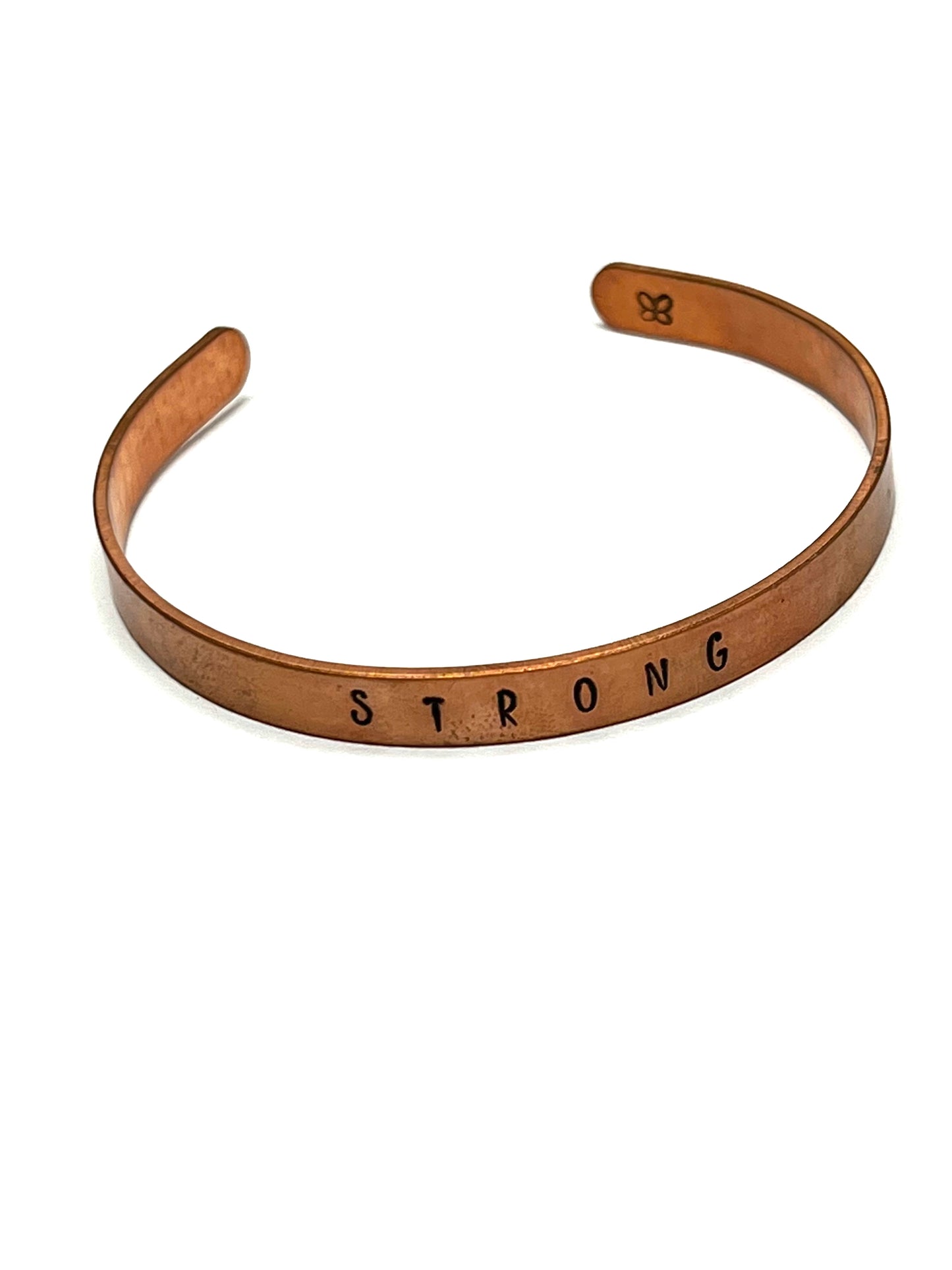Customized Copper Cuff Bracelets