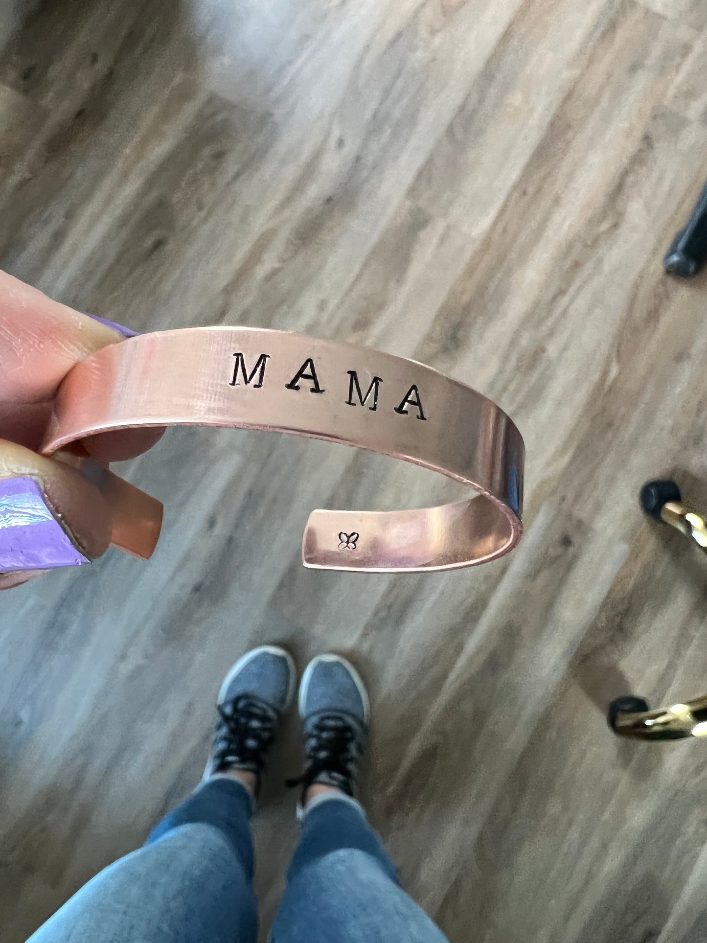 MAMA Typewriter 3/8" Bracelet